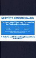 Ministers Marriage Manual 0801040310 Book Cover