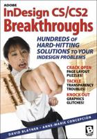 Adobe InDesign CS/CS2 Breakthroughs 0321334132 Book Cover