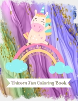 Unicorn Fun Coloring Book B0948GNM2F Book Cover