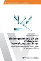 Bindungswirkung an die Vorfrage im Verwaltungsverfahren 3639641973 Book Cover
