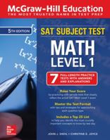 McGraw-Hill Education SAT Subject Test Math Level 1, Fifth Edition 1260142779 Book Cover