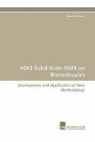 Mas Solid-State NMR on Biomolecules 3838125487 Book Cover