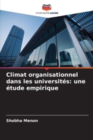 Climat organisationnel dans les universités: une étude empirique 6209501095 Book Cover