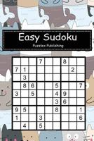 Easy Sudoku: Sudoku Puzzle Game For Beginers With Cute cat mermaid cartoon cover 1793482942 Book Cover