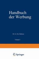 Handbuch Der Werbung 3409993029 Book Cover