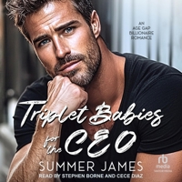 Triplet Babies for the CEO: An Age Gap Billionaire Romance B0GP3ZH735 Book Cover