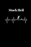 Stock Heil: Notizbuch Journal A5 - Weihnachtsgeschenk Eisstocksch�tzen Stockschie�en - Monatsplaner Terminkalender 2020 1711943592 Book Cover
