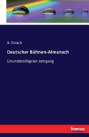 Deutscher Buhnen-Almanach 3741123900 Book Cover