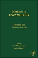 Methods in Enzymology, Volume 418: Embryonic Stem Cells 012373648X Book Cover