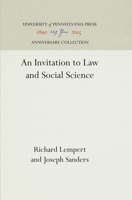 An Invitation to Law and Social Science (Law in Social Context) 0582284961 Book Cover