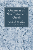 Grammar of New Testament Greek 9353926912 Book Cover