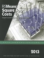 RSMeans Square Foot Costs 2013 1936335743 Book Cover