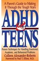 ADHD and Teens 0878338993 Book Cover