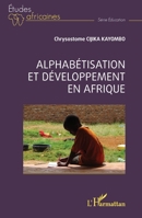 Alphabétisation et développement en Afrique (Études Africaines) (French Edition) 2140326636 Book Cover