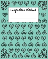 Composition Notebook: Dog Themed Wide Ruled Composition Notebook For All School, Colleges Students 1661154727 Book Cover