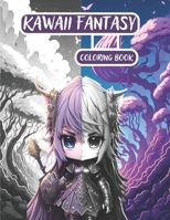Kawaii Fantasy - Coloring Book B0CH2FX4SF Book Cover
