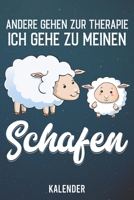 Kalender: 2020 A5 1 Woche 2 Seiten - 110 Seiten - andere gehen zur Therapie Schafe (German Edition) 1655906313 Book Cover