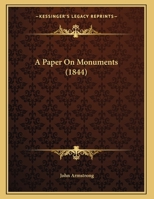 Paper on Monuments 1377957217 Book Cover