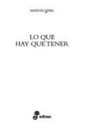 Lo que hay que tener 8435009092 Book Cover