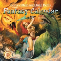 Boris Vallejo and Julie Bell's Fantasy Wall Calendar 2026: A Year of Classic Images for 2026 1523531169 Book Cover