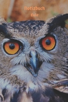 Notizbuch Eule: Tagebuch, Notizbuch mit E-Mail, Telefon und Geburtstagsliste f�r Schule, Hobby und Freizeit. 1673462812 Book Cover