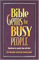 Bible Gems For Busy People: Devotions for Quality Time with God 0834116154 Book Cover