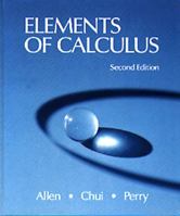 Elements of Calculus 0534011888 Book Cover