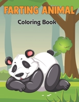 Farting Animal Coloring Book: The Farting & Pooping Animals Coloring Book with Cute Designs for Kids, Teens, and Adults - 50 Funny Farting ... dog, donkey, hippo and more.Volume-1 B0915MBLH7 Book Cover