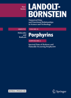 Porphyrins: Spectral Data of Hydroxy and Naturally Occuring Porphyrins 3642415601 Book Cover