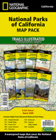 California National Parks [Map Pack Bundle] (National Geographic Trails Illustrated Map) 1566959888 Book Cover