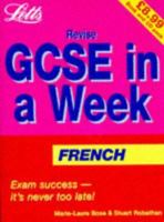 Revise GCSE in a Week French 1857586980 Book Cover