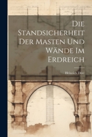 Die Standsicherheit Der Masten Und Wände Im Erdreich 1022765833 Book Cover