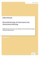 Herstellerleasing ALS Instrument Der Absatzunterstutzung 3838685210 Book Cover