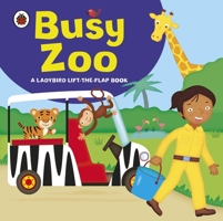 Busy zoo: a ladybird lift-the-flap book 1409308553 Book Cover