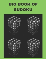 Big Book of Sudoku: Medium to Hard, Huge Bargain Collection, Collection of 1000 Puzzles and Solutions, Easy to Hard Puzzles for Adults B08QW6M757 Book Cover