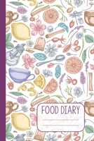 Food Diary: 90 Day Daily Nutrition and Fitness Tracker 1711841420 Book Cover