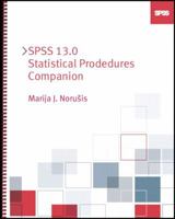 SPSS 13.0 Statistical Procedures Companion 0131865390 Book Cover