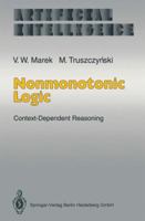 Nonmonotonic Logic: Context-Dependent Reasoning 3662029081 Book Cover