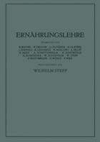 Ernahrungslehre: Grundlagen Und Anwendung 366242777X Book Cover