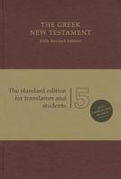 UBS 5th Revised Edition - Greek New Testament: Standard Editon Red Hardcover 3438051168 Book Cover