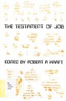 The Testament of Job, According to the Sv Text 088414044X Book Cover