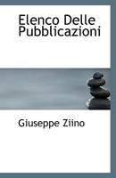 Elenco Delle Pubblicazioni 1110805616 Book Cover