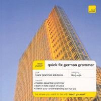 Quick Fix German Grammar 0071485112 Book Cover