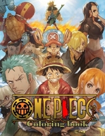 One Piece Coloring Books: One Piece Coloring Books For Kids and Adults. Great Gift Anime art book for all Anime manga Lovers B08Y4LD52M Book Cover