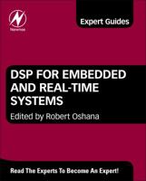 DSP for Embedded and Real-Time Systems 0123865352 Book Cover