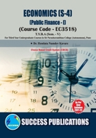Public Finance - I(T.Y.B.A, S.P. College, Sem.-V) 8119180364 Book Cover