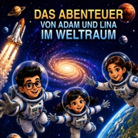 Das Abenteuer von Adam und Lina im Weltraum (German Edition) B0HDK6V5LN Book Cover