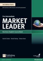 Market Leader Extra Pre-Intermediate W/DVD-ROM 1292134798 Book Cover