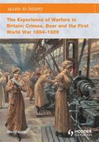 The Experience of Warfare in Britain 1854-1929 1444110101 Book Cover