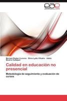 Calidad En Educacion No Presencial 3659012351 Book Cover